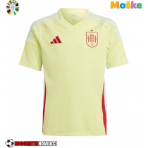 Moške Nogometnih dresov Španija Gostujoči EP 2024 Kratki rokavi